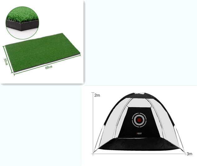 Golf Practice Net Tent Golf Hitting Cage Garden Grassland Practice Tent Golf Training Equipment Mesh Outdoor Frontline Deals