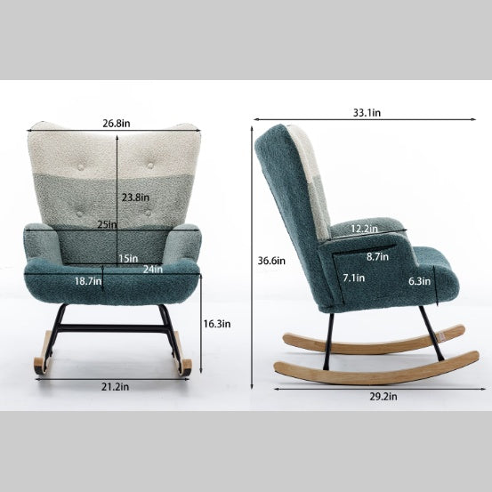 Modern Patchwork Upholstery Chairs Frontline Deals