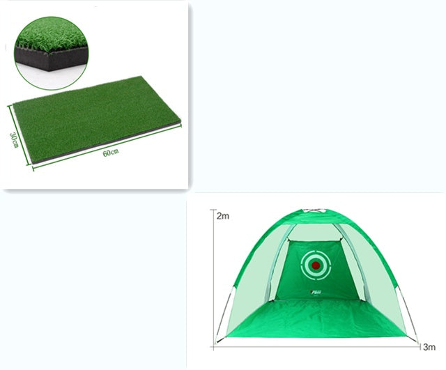 Golf Practice Net Tent Golf Hitting Cage Garden Grassland Practice Tent Golf Training Equipment Mesh Outdoor Frontline Deals