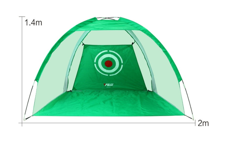 Golf Practice Net Tent Golf Hitting Cage Garden Grassland Practice Tent Golf Training Equipment Mesh Outdoor Frontline Deals