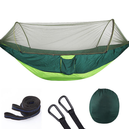 Fully Automatic Quick Opening Hammock With Mosquito Net Front Line Enterprises