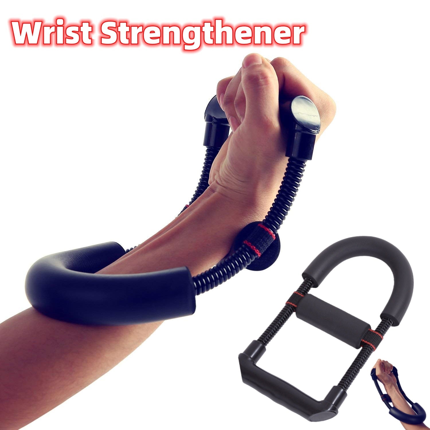 Grip Power Wrist Forearm Hand Grip Arm Trainer Adjustable Forearm Hand Wrist Exercises Force Trainer Power Strengthener Grip Fitness Front Line Enterprises