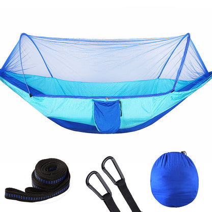 Fully Automatic Quick Opening Hammock With Mosquito Net Front Line Enterprises