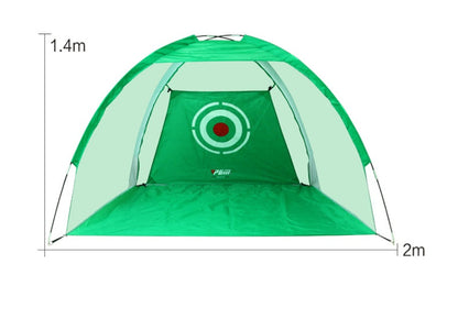 Golf Practice Net Tent Golf Hitting Cage Garden Grassland Practice Tent Golf Training Equipment Mesh Outdoor Frontline Deals