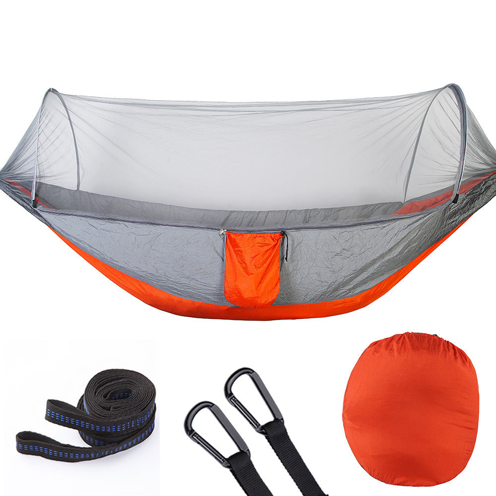 Fully Automatic Quick Opening Hammock With Mosquito Net Front Line Enterprises