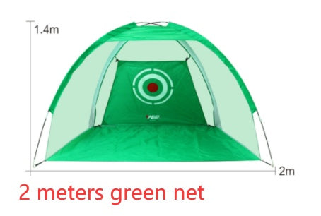 Golf Practice Net Tent Golf Hitting Cage Garden Grassland Practice Tent Golf Training Equipment Mesh Outdoor Frontline Deals